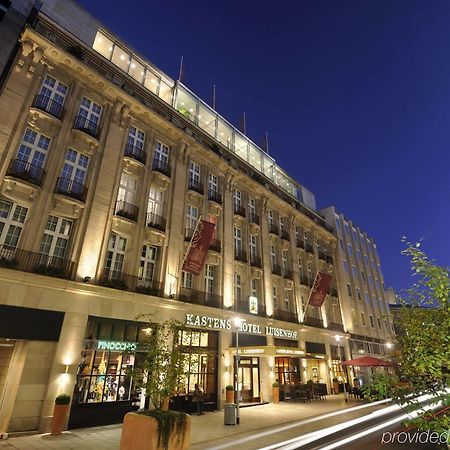 Kastens Hotel Luisenhof Hanover Exterior photo The hotel at night